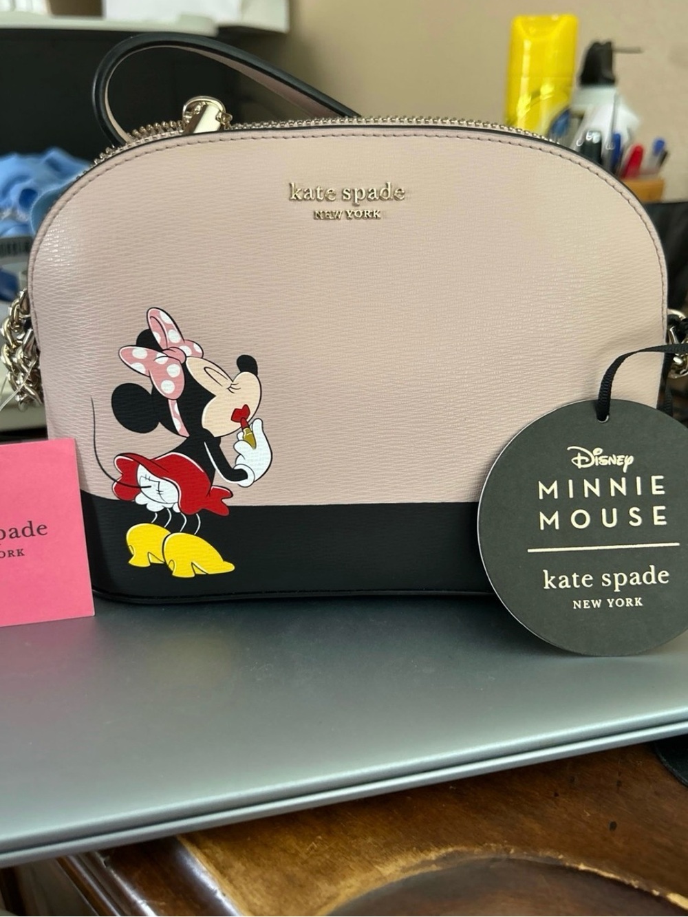 Kate Spade Disney X Minnie Mouse Dome Crossbody Bag